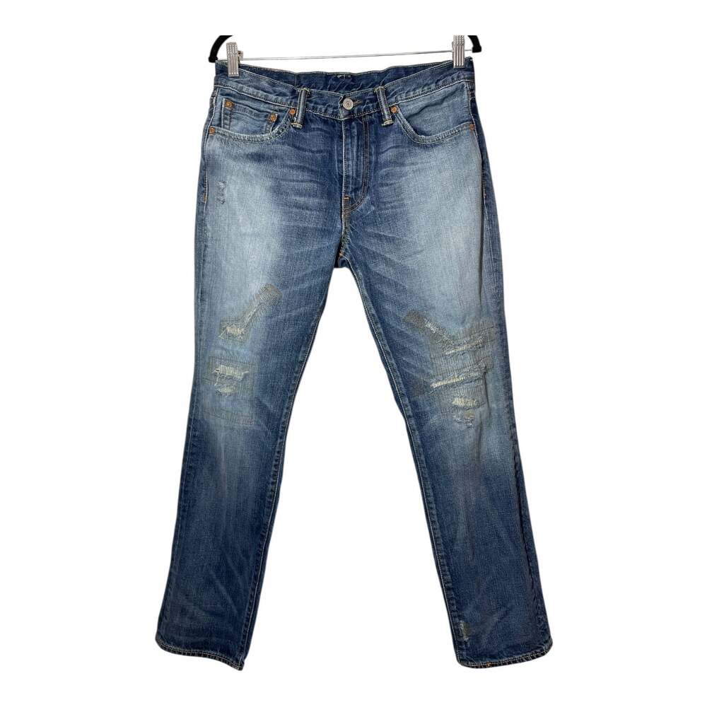 Levi's 511 Jeans Factory Distressed Sewn Mens Size 33x30